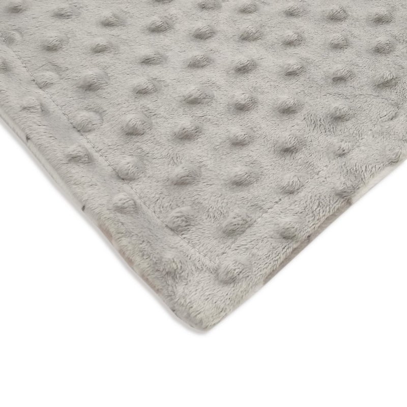 BORITAR Baby Blanket Soft Minky with Double Layer Dotted Backing, Lovely Animals Printed 30 x 40 Inch Receiving Blanket - Image 3